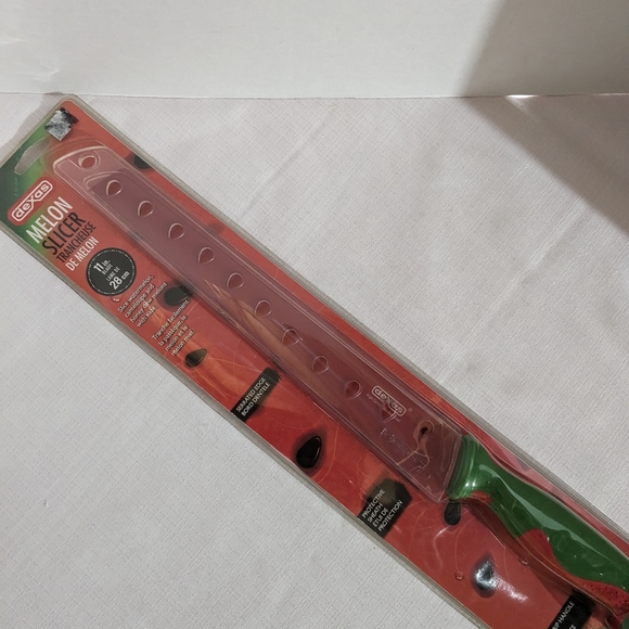 Watermelon knife stainless steel melon slicer 11 inch serrated Dexas new - Picture 2 of 4